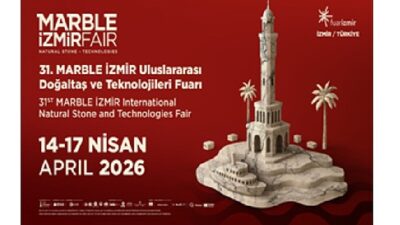 Doğal taş sektörünün kalbi İzmir’de atacak.