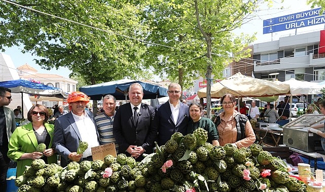 Ege’nin bereketli topraklarında yetişen enginar, bu yıl da Urla’da yalnızca