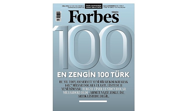 Bu yıl FORBES 100’ün toplam serveti 149,7 milyar dolar.
