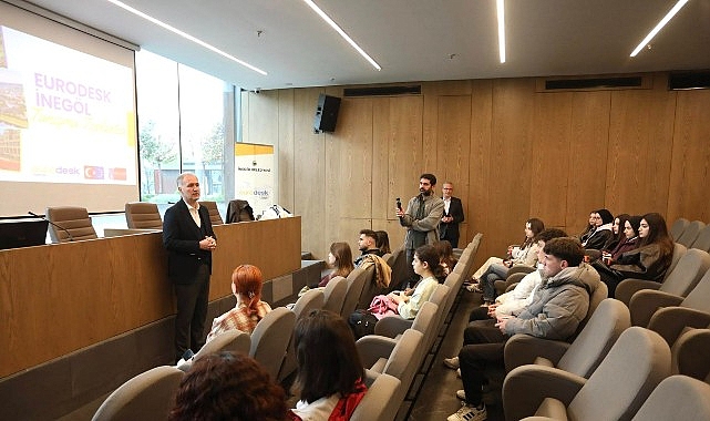 İnegöl Belediyesi, AR-GE Müdürlüğü Eurodesk Temas Noktası organizasyonuyla gençlere yönelik