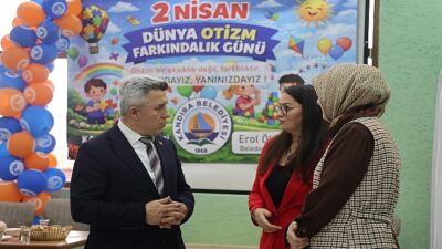 Kandıra Belediyesi, 2 Nisan Dünya Otizm Farkındalık Günü kapsamında özel