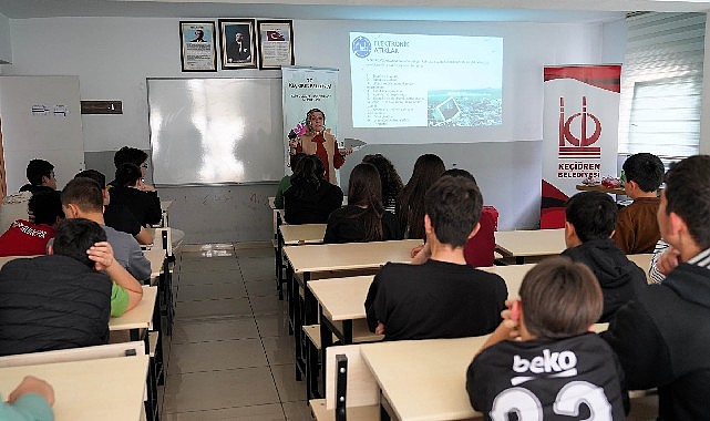 Keçiören Belediyesi tarafından çevre bilincini artırmak amacıyla yürütülen eğitim çalışmaları