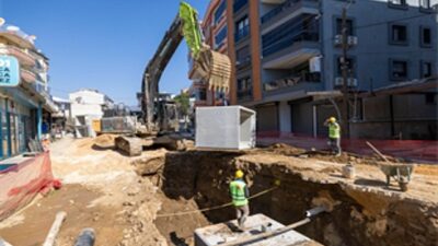 İzmir Büyükşehir Belediyesi İZSU Genel Müdürlüğü, Kiraz’da yaklaşık 100 milyon