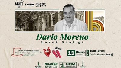 Konak Belediyesi, İzmir aşığı sanatçı Dario Moreno’yu, doğum yıl dönümünde,
