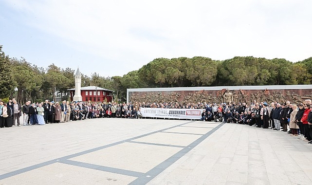 Küçükçekmece Belediyesi, tarihin yeniden yazıldığı Çanakkale Şehitliği'ne gezi düzenledi.