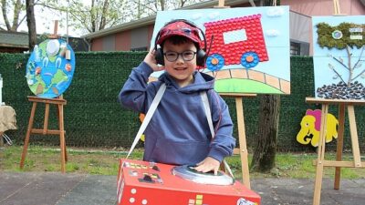 Dünya Geri Dönüşüm Haftası kapsamında Lokomotif Çocuk Köyü’nde çevre bilincini