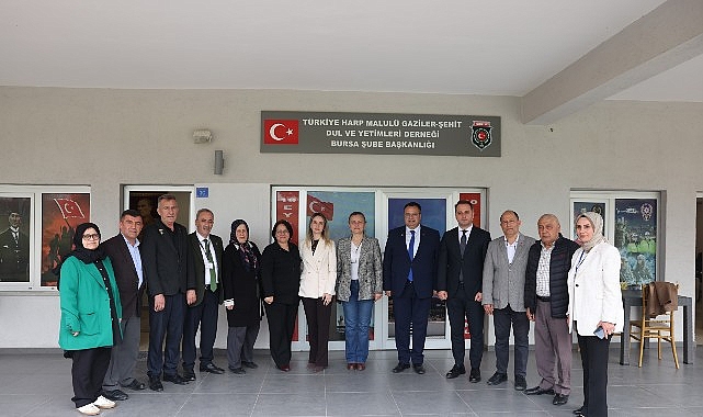 Nilüfer Belediyesi, Şehitler Haftası kapsamında Mihraplı Şehitlik Yerleşkesi’nde bulunan gazi