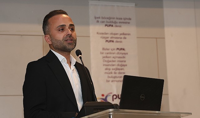 Nilüfer Belediyesi’nin ev sahipliğinde düzenlenen eğitimde konuşan Sürdürülebilirlik Profesyoneli Samet