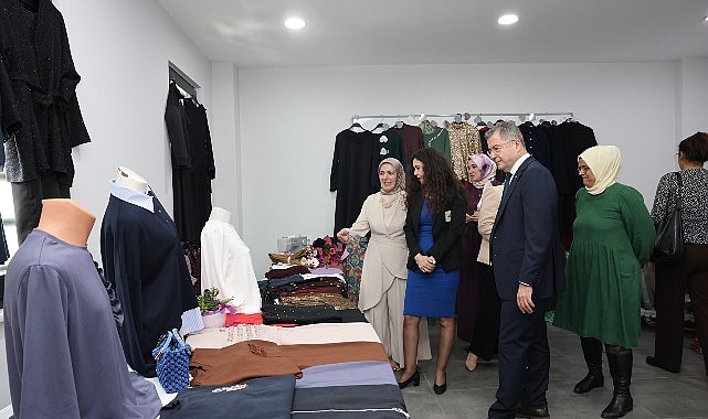 Osmangazi Belediyesi’nin OSMEK kurslarında eğitim alan kadınların yıl boyunca hazırladığı