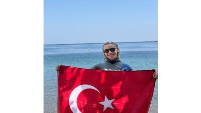 Dünya rekortmeni milli sporcu Şahika Ercümen, Filipinler’in Mabini kentinde düzenlenen