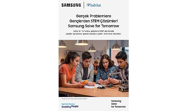 Samsung Electronics’in dünya genelinde yürüttüğü Samsung Solve for Tomorrow programı,