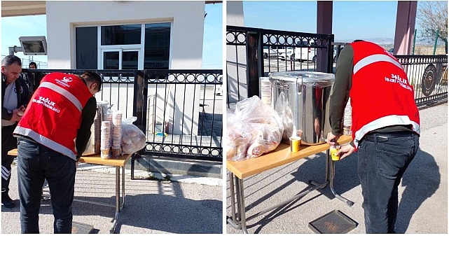 Kahramankazan Belediyesi, sınav döneminde öğrenci ve öğretmenlere moral vermek amacıyla