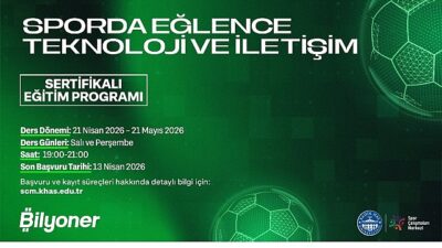 Kadir Has Üniversitesi Spor Çalışmaları Merkezi ile Bilyoner ortaklığında bu
