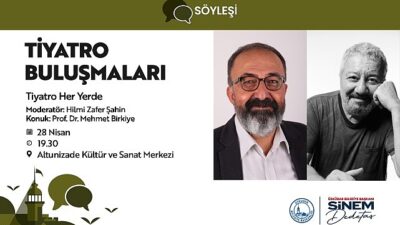 Üsküdar Belediyesi’nin kültür-sanat etkinlikleri kapsamında düzenlediği “Tiyatro Buluşmaları”, Nisan ayında