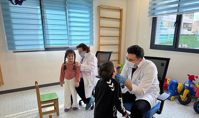 Yuvamız Bakırköy Gündüz Çocuk Bakımevlerinde eğitim gören çocuklar, belediyenin tıp