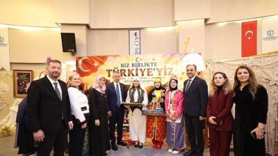 KO-MEK Başiskele İlçe Sergisi’nin açılışında ilgi de heyecan da yüksekti.
