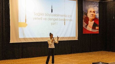 Bornova Belediyesi, öğrencilerine yönelik sağlıklı beslenme, hijyen, ağız-diş sağlığı ve