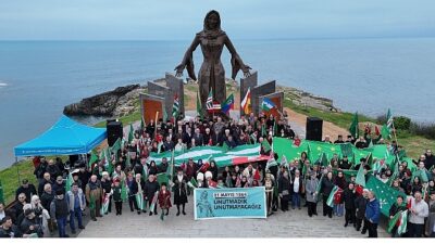 Kocaeli Büyükşehir Belediyesi öncülüğünde Babalı Sahili’nde düzenlenen “1864 Büyük Sürgünü