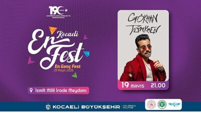 Türk pop müziğinin sevilen ismi Gökhan Türkmen, EnFest’in finalinde 19