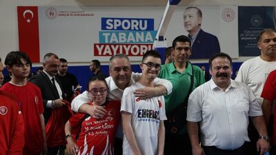 Keçiören Belediyesi tarafından 10-16 Mayıs Engelliler Haftası dolayısıyla düzenlenen Engelsiz Spor