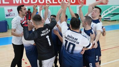 Bartın’da düzenlenen Down Sendromlular Futsal Türkiye Şampiyonası’nda Bağcılar Belediyesi Engelliler