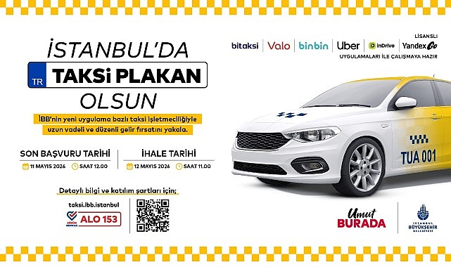 İBB’nin Uygulama Bazlı Taksi modeli büyümeye ve İstanbul genelinde yaygınlaşmaya