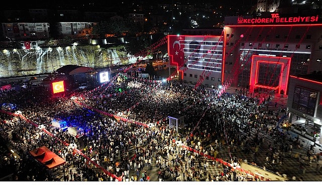Keçiören Belediyesi, 19 Mayıs Atatürk’ü Anma, Gençlik ve Spor Bayramı’nı Sefo konseriyle