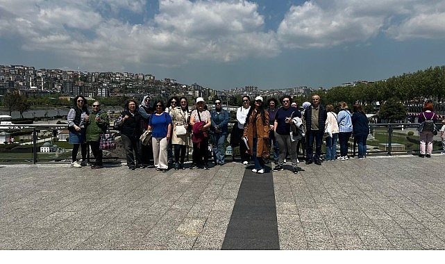 Maltepe Belediyesi, bahar kültür sanat gezileri kapsamında düzenlediği Miniatürk ve