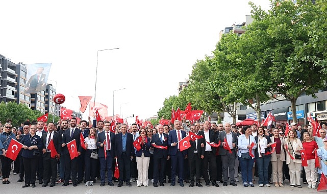 Nilüfer Belediyesi’nin düzenlediği 19 Mayıs Atatürk’ü Anma, Gençlik ve Spor