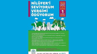 Nilüfer Belediyesi, 2026 yılı emlak vergisi ilk taksit ödemelerini almaya