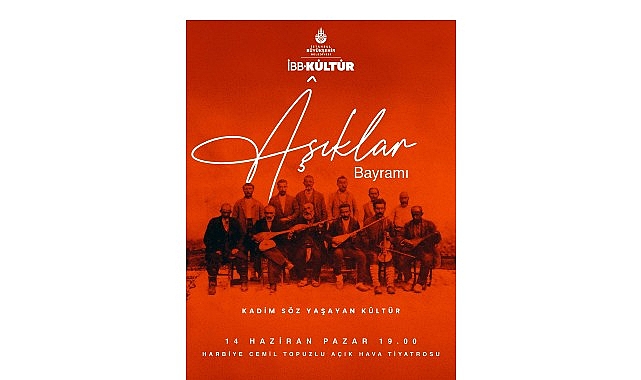İBB, ‘Âşıklar Bayramı’ etkinlikleri kapsamında 14 Haziran’da Harbiye Cemil Topuzlu