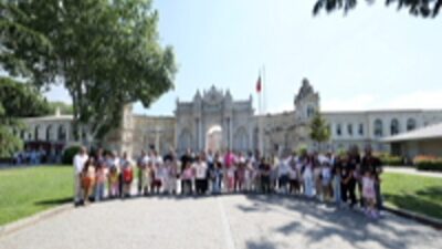 Küçükçekmece Belediyesi, Babalar Günü dolayısıyla babalar ve çocuklarına yönelik Dolmabahçe