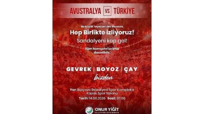 Balçova Belediyesi, A Milli Futbol Takımı’nın Avustralya ile oynayacağı kritik