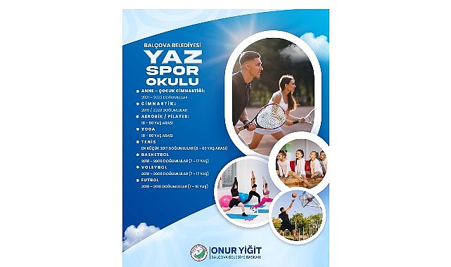 Balçova Belediyesi, çocuklardan yetişkinlere kadar her yaştan vatandaşı sporla buluşturacak