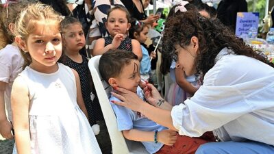 Bornova Belediyesi Çocuk Oyun ve Aktivite Merkezleri’nde eğitim gören çocukların