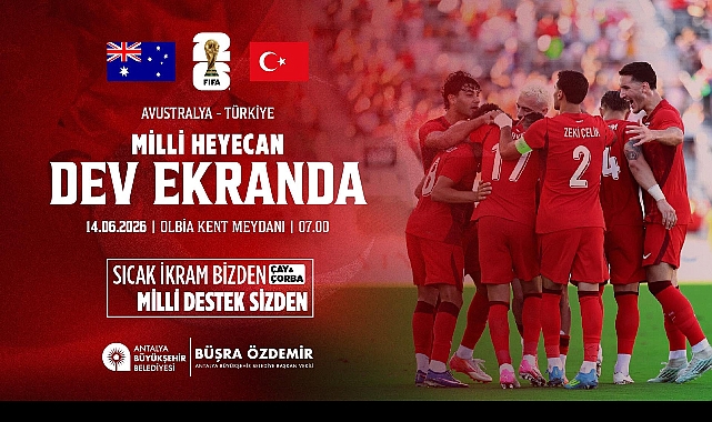 Antalya Büyükşehir Belediyesi, 2026 FIFA Dünya Kupası kapsamında A Milli