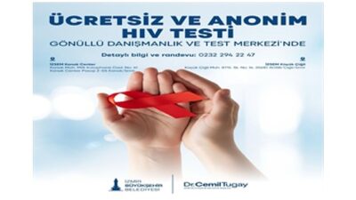 Konak Center'da yer alan İzmir Sağlık ve Esenlik Merkezi'nde (İZSEM)