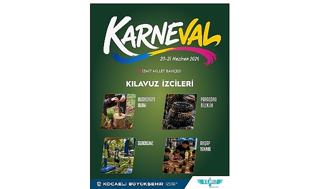 Kocaeli Büyükşehir Belediyesi, 20-21 Haziran tarihlerinde İzmit Millet Bahçesi’nde “Karneval