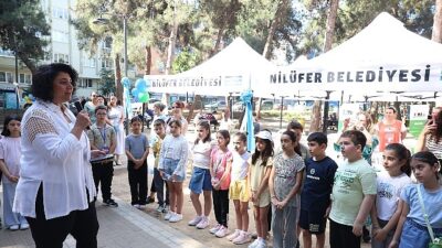 Nilüfer Belediyesi ve Nilüfer Kent Konseyi’nin Dünya Çevre Günü’nde düzenlediği