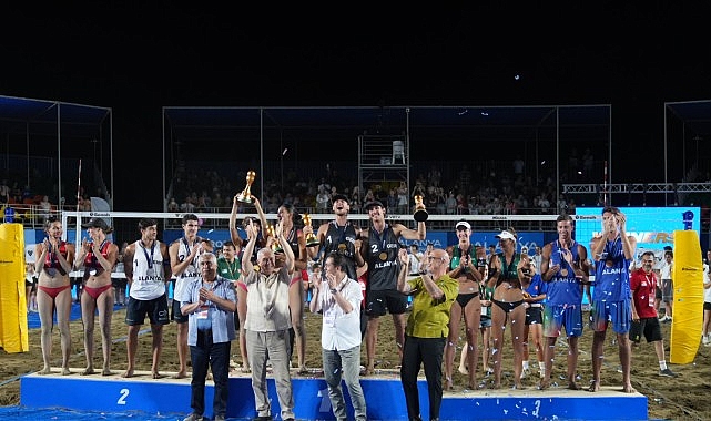 Dünya plaj voleybolunun kalbinin attığı Alanya’da, 23 Projects Alanya Uluslararası