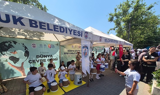 Efes Selçuk Belediyesi, 5 Haziran Dünya Çevre Günü’nü “Atığını Getir,