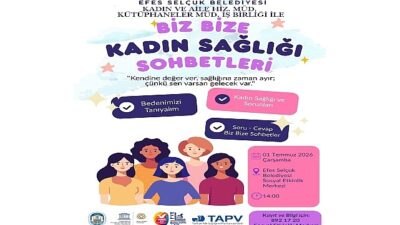 Efes Selçuk Belediyesi, kadınların ve çocukların güçlenmesine yönelik çalışmalarına devam