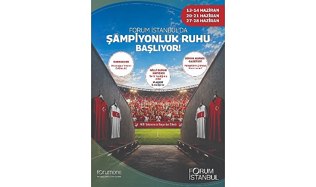 Forum İstanbul, 13–14, 20–21 ve 27–28 Haziran tarihlerinde düzenlenecek özel