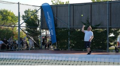 Kocaeli Büyükşehir Belediyesi tarafından gerçekleştirilen Herkes İçin Spor Tenis Turnuvası’nda