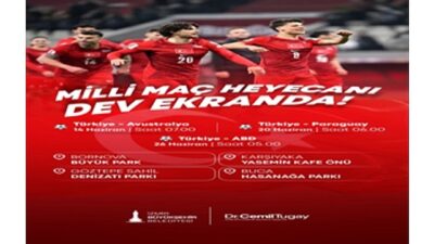 İzmir Büyükşehir Belediyesi, 2026 Dünya Kupası’nda A Milli Takım’ın maçlarını