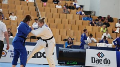 İzmir Büyükşehir Belediyesi Spor Kulübü’nün milli judocusu Sema Mete, Berlin