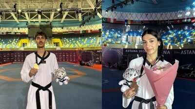 İzmir Büyükşehir Belediyesi Spor Kulübü tekvandocuları, Kazakistan Açık Taekwondo Turnuvası’nda