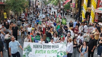 Karşıyaka Belediyesi, Dünya Çevre Günü kapsamında düzenlediği etkinliklerle sürdürülebilir bir