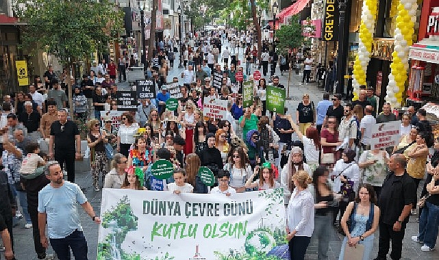 Karşıyaka Belediyesi, Dünya Çevre Günü kapsamında düzenlediği etkinliklerle sürdürülebilir bir