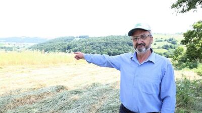 Kocaeli Büyükşehir Belediyesi’nin yüzde 75 hibeli süt otu tohumu desteğinden